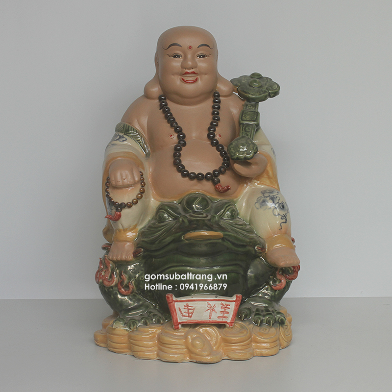 Tượng Phật Di Lặc ngồi Kỳ Lân kết hợp với đồng xu vàng là sự kết hợp hoàn hảo, là biểu tượng của phú quý giàu sang
