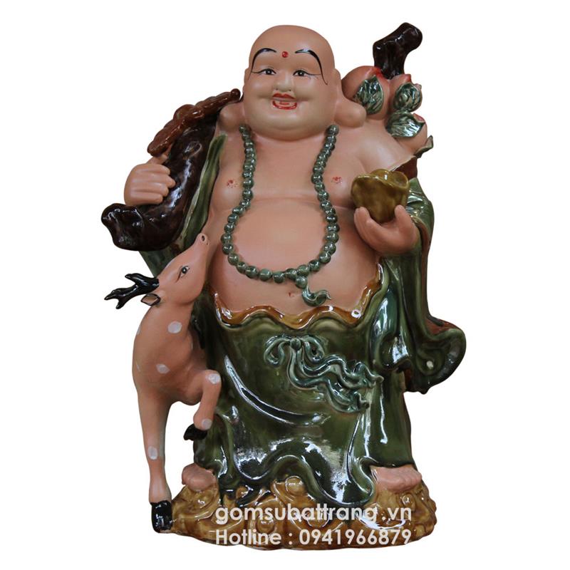 Ưu điểm và công dụng của tượng Phật Di Lặc bằng gốm sứ Bát Tràng
