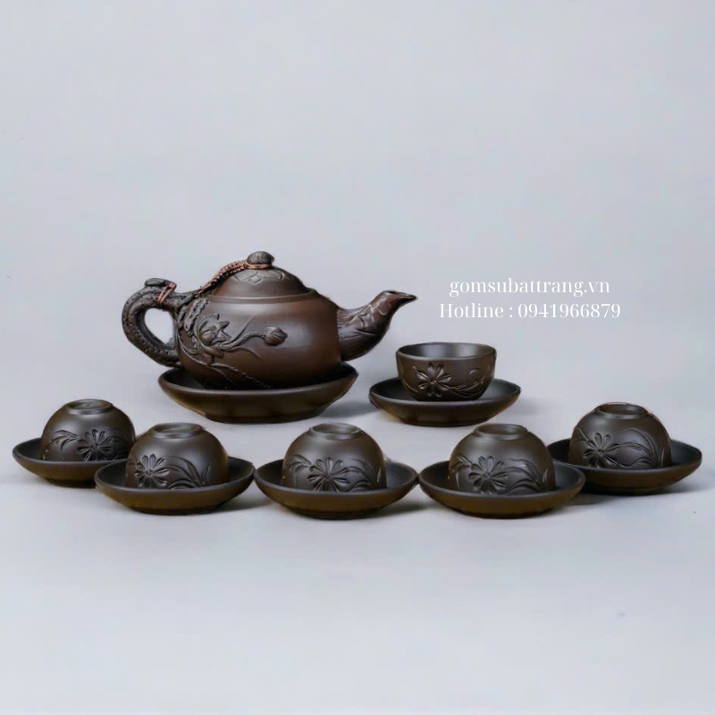 Hướng dẫn 2 cách dùng ấm chén pha trà Bát Tràng chuẩn truyền thống