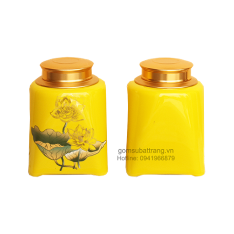 Hũ đựng trà Bát Tràng chính hãng, giá rẻ mua ở đâu?
