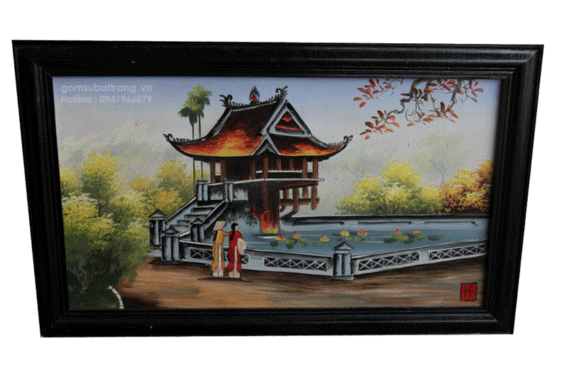Top hơn 74 tranh vẽ chùa một cột siêu đỉnh  thtantai2eduvn
